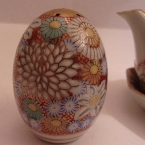 RARE WWII SHOZAN KUTANI HANDPAINTED - Picture 3 of 8